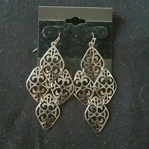 Lia Sophia Damask Earrings
